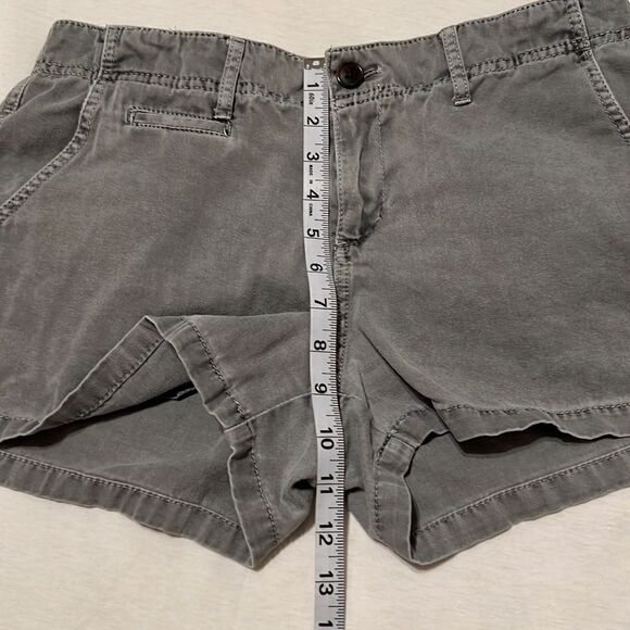 Merona size 8 grey denim jeans short shorts EUC - Picture 8 of 9